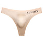 Tanga cu talie joasă, fără cusături, din mătase transparentă Ice Silk