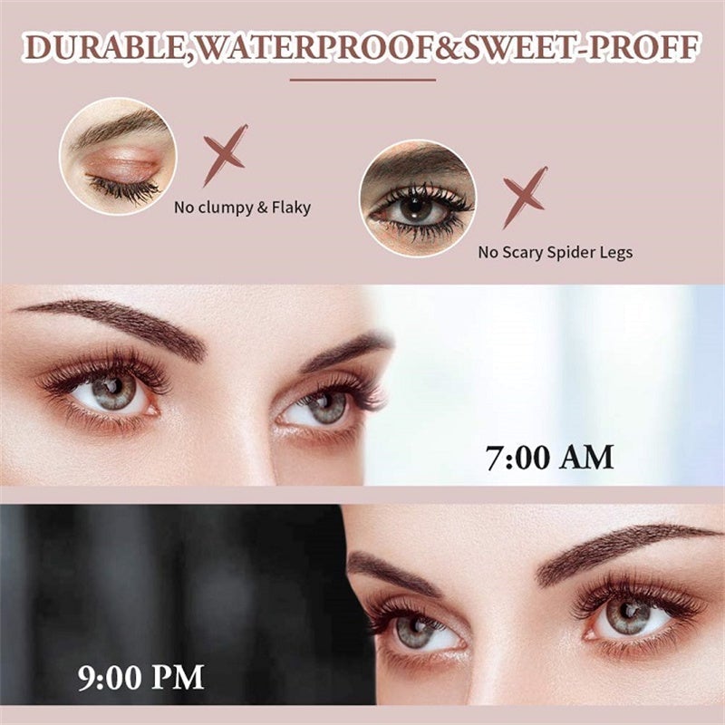 🔥Buy 1 get 1 free🔥4D Flash Diamond Waterproof Silk Fiber Thick Lengthening Mascara-4