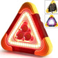 2-IN-1 Solar Emergency Triangular Roadside Warning Light