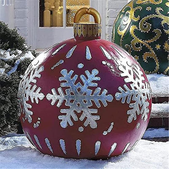 Outdoor Christmas PVC inflatable Decorated Ball-3