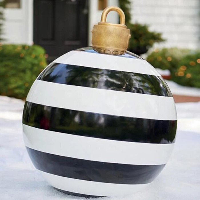 Outdoor Christmas PVC inflatable Decorated Ball-6