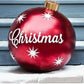 Outdoor Christmas PVC inflatable Decorated Ball-12