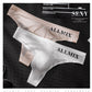 Tanga cu talie joasă, fără cusături, din mătase transparentă Ice Silk