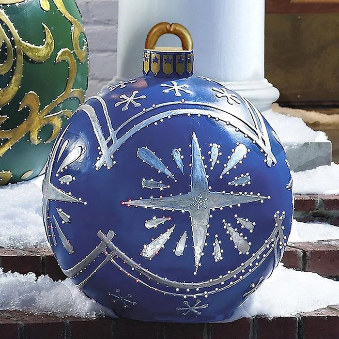 Outdoor Christmas PVC inflatable Decorated Ball-5